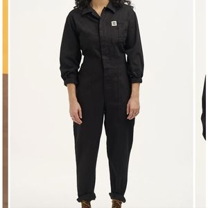 Lucy & Yak Carmen Jumpsuit, Organic Twill, size L (US 12-14)